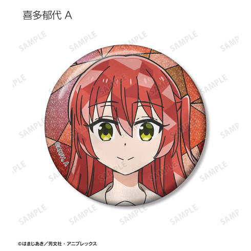 『ぼっち・ざ・ろっく!』トレーディング Aure Glass グリッター缶バッジ(単位/BOX)